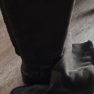 Black Knee-High Boots